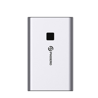 PHIXERO 斐数 P1-PW USB 3.1 移动固态硬盘 Type-C 250GB 银色