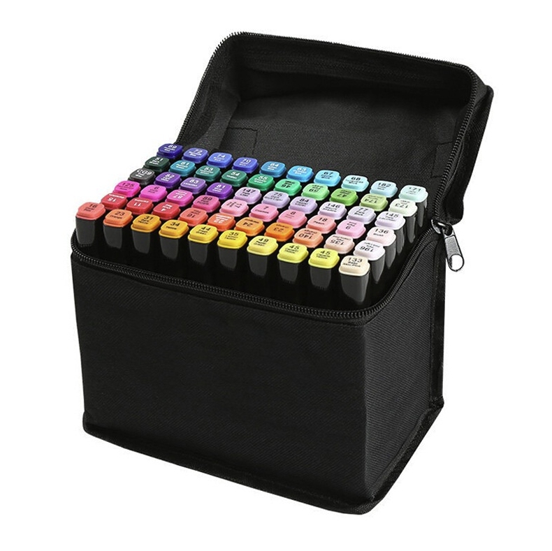 小裘同学 双头油性马克笔 30色