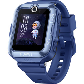 4 Pro 4G儿童智能手表 52mm 蓝色塑胶表壳 蓝色硅胶表带（GPS、北斗）