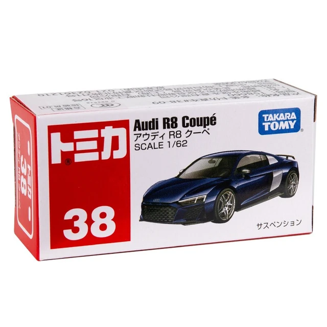 TAKARA TOMY 多美 1/62 158660 38号奥迪 R8 Coupe轿跑车