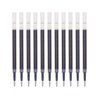 uni 三菱铅笔 UMR-85N 中性笔替芯 蓝黑色 0.5mm 10支装
