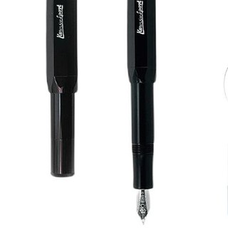 Kaweco 钢笔 SKYLINE SPORT系列 黑色 EF尖 6支墨囊礼盒装