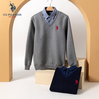 U.S. POLO ASSN. 美国马球协会 US21SW6621 男士针织衫
