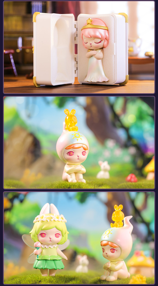 popmart泡泡玛特bunny魔法世界系列盲盒
