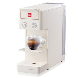 illy 意利 Y3.3 全自动胶囊咖啡机 意式浓缩 家用办公 进口小型咖啡机 白色Y3.3