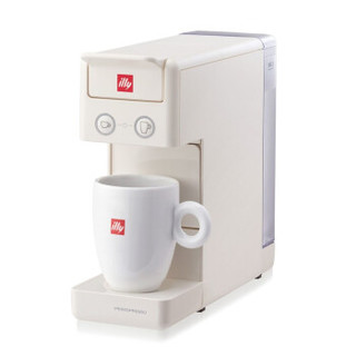 illy 意利 Y3.3 全自动胶囊咖啡机 意式浓缩 家用办公 进口小型咖啡机 白色Y3.3
