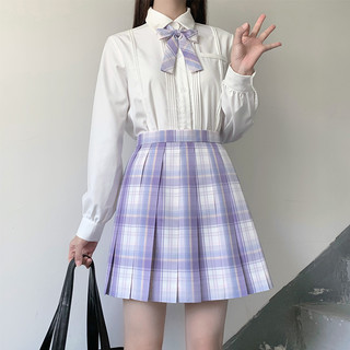 坂桥JK製服部 JK制服 女士格裙 紫梓 45cm S