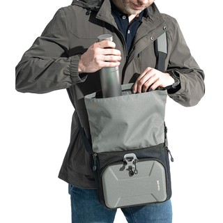 TARION 图玲珑 单反单肩相机包便携佳能尼康斜跨摄影包索尼XHS 灰色