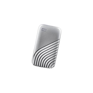 Western Digital 西部数据 My Passport随行SSD系列 USB 3.2 移动固态硬盘 Type-C 1TB 星河银 WDBAGF0010BSL