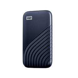 Western Digital 西部数据 My Passport SSD系列 USB 3.2 移动固态硬盘 Type-C 2TB 宇宙蓝 WDBAGF0020BBL