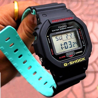 CASIO 卡西欧 G-SHOCK系列 42.8毫米石英腕表 DW-5600CMB-1