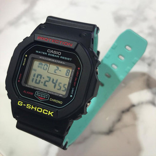 CASIO 卡西欧 G-SHOCK系列 42.8毫米石英腕表 DW-5600CMB-1