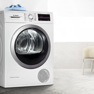 BOSCH 博世 WNA254VA0W+WTW875601W 热泵式洗烘套装 白色