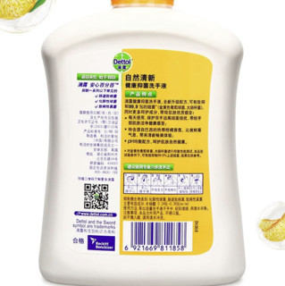 Dettol 滴露 健康抑菌洗手液 自然清新 500g