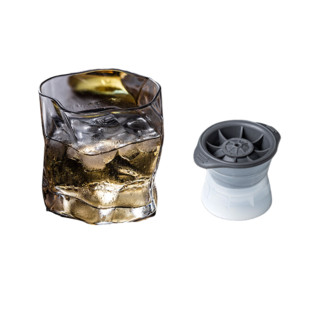 森高派 TM6X 威士忌酒杯+冰球模具 不规则款