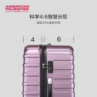 美旅条纹行李箱女20/26寸旅行箱耐用轻便拉杆箱BF9（29英寸【需托运 TSA锁 大容量适合长途旅行】、哑光蓝格色（磨砂款））
