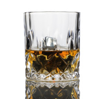 极礼 14 威士忌酒杯+冰酒石 300ml*2+4颗 无色透明
