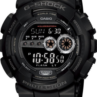 CASIO 卡西欧 G-SHOCK系列 51.2毫米石英腕表 GD-100-1B