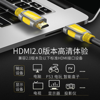 鑫魔王hdmi高清线2.0笔记本电脑机顶盒小米盒子连接电视机投影仪