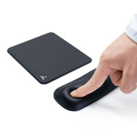 日本SANWA护腕垫鼠标垫手托硅胶手枕掌托果冻质感Q弹柔软创意舒适