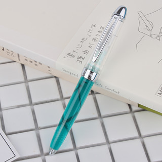 绘境026示范水母透明钢笔正姿书写学生练字钢笔墨水墨囊两用钢笔