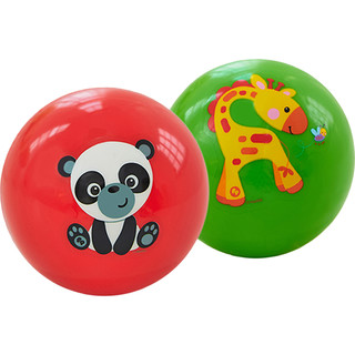 Fisher-Price 婴幼儿玩具球 宝宝初级训练球（两个装 红色捏捏球 拍拍球绿色）F0903礼品
