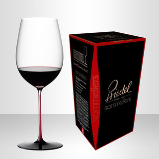 RIEDEL 黑领结系列 红酒杯 860ml 红杆