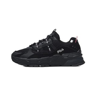 FILA 斐乐 HERITAGE-FHT系列 Trek 女子休闲运动鞋 F12W134155F-BK 黑色 38