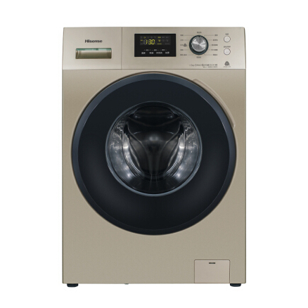 Hisense 海信 XQG100-U1402FG 洗烘一体机 10kg 卡其金