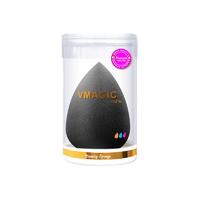 Vmagic QQ软美妆蛋 墨黑色 水滴型 1个