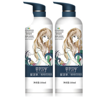 SAOL 章华 姜汁无硅油洗发乳 500ml*2