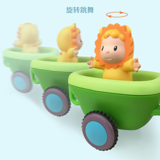 smoby宝宝1-3岁玩具 6-12个月 学爬 婴儿电动小火车 轨道车