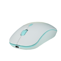 DUOHAO 多豪 H3 2.4G无线鼠标 1600dpi RGB 清爽蓝