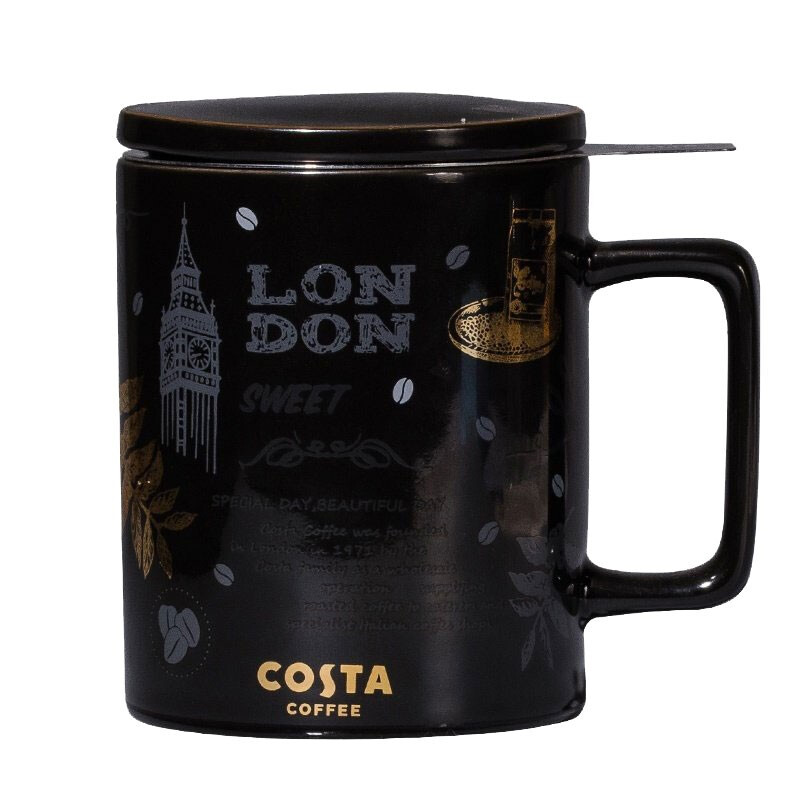 COSTA COFFEE 咖世家咖啡 T-MUG 陶瓷茶杯 355ml