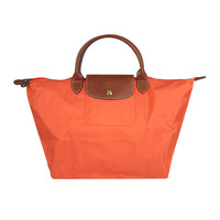 LONGCHAMP 珑骧 Le Pliage系列 女士尼龙饺子包 1623 089 橘色 中号