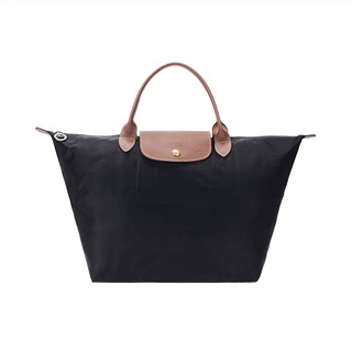 LONGCHAMP 珑骧 Le Pliage系列 女士尼龙饺子包 1623 089 黑色 中号