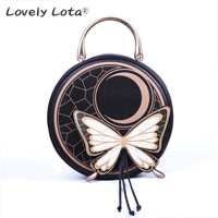 LovelyLota 蝶月 Lolita洛丽塔 女士小圆包