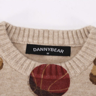 DANNY BEAR JEANS 女士圆领针织衫 DJY0881218 米色 L