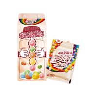 Skittles 彩虹 脆皮软糖 萌萌乳酸味 40g*8袋