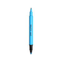 Pentel 派通 SLW11 双头荧光笔 天蓝色 单支装