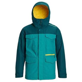 burton 伯顿 男子冲锋衣 蓝绿色 s