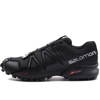 SALOMON 萨洛蒙 Speedcross 4 Wide 男子越野跑鞋 L38313000 黑色 40