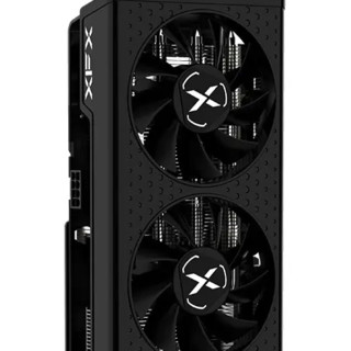 XFX 讯景 RX 6600 XT 海外版 V2 OC 显卡 8GB 黑色