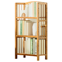 MU MA REN 木马人 楠竹多层书架 3层 50cm 经典款