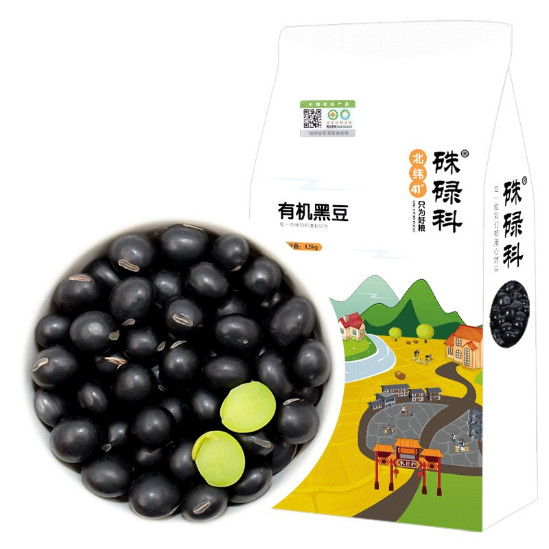 硃碌科 有机黑豆 1.5kg