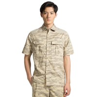 DECATHLON 迪卡侬 男士短袖衬衫 8355691 沙漠迷彩 XXL