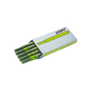 LAMY 凌美 T10 钢笔墨囊 伊甸绿色 1.25ml 5支装