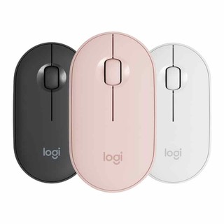 88VIP：logitech 罗技 Pebble 2.4G蓝牙 优联 双模无线鼠标 1000DPI 米白色