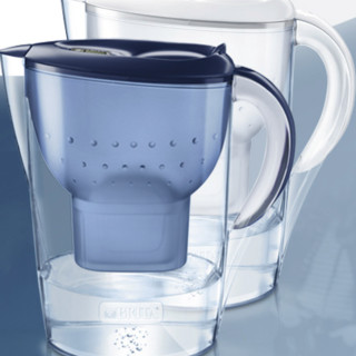 BRITA 碧然德 Marella海洋系列 滤水壶 蓝色 一壶十一芯