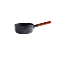 KAWASIMAYA 川岛屋 雪平锅(22cm、铝合金、黑色)